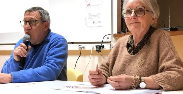 photo  marc baron, président de mouv’emploi, lors de la récente assemblée générale de l’association qui s’est tenue à l’espace montréal.  &copy;  le maine libre 