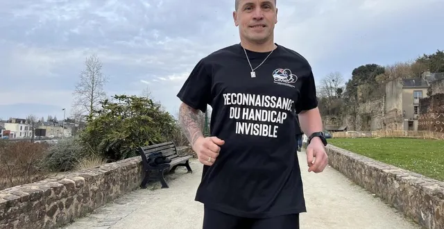 photo  christophe chartier n’en est pas à son premier défi de course à pied.  &copy;  ouest-france 