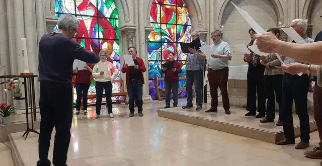 photo  l’ensemble vocal du val-de-loire sera en concert en mars.  &copy;  evvl 