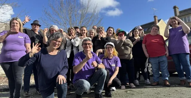 photo  l’association signer ensemble à alençon (orne), samedi 22 février 2025.  &copy;  ouest-france 