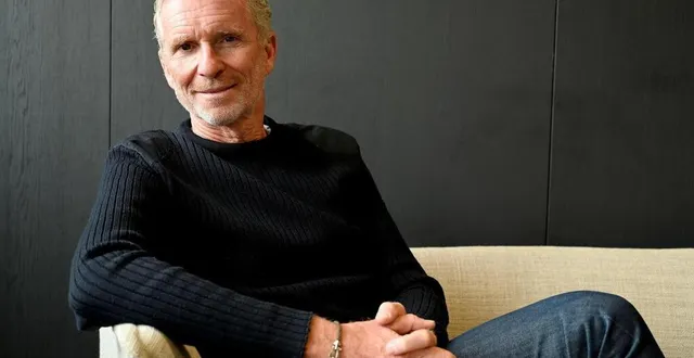 photo  denis brogniart, célèbre animateur de koh-lanta.  &copy;  joël le gall/ouest-france 