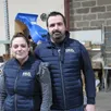 photo sarah frechot et bastien pottier, un couple habitant à luché-pringé (sarthe), viennent de lancer leur société de logistique sb2l, à la flèche.