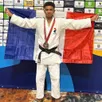 photo  le judoka sarthois yahn motoly bongambé vise maintenant les championnats de france. 