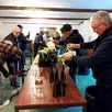 photo  la mise en bouteille de la cuvée 2024 des p’tits vignerons de juigné-sur-sarthe, mercredi 19 février 2025. 