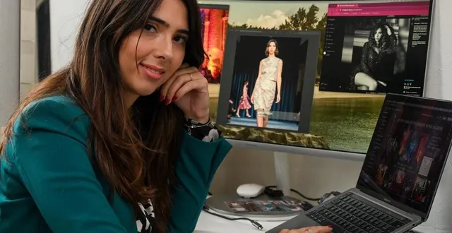 photo  angers, le 25 février 2025. ambre desbouillons est la fondatrice d’angers fashion night, une association et un événement de mode inclusif.  &copy;  co – laurent combet 