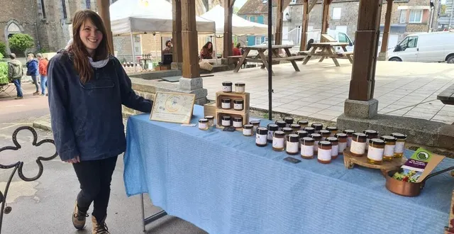photo  marine ricaud, du verger du muscardin, nouvelle productrice en petits fruits, à bréel, a repris la production de confiture de laurence soubien (la boutique de laurence).  &copy;  ouest-france 