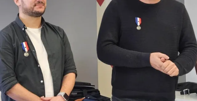 photo  jérémy david cède la présidence à jean-françois ferrand.  &copy;  le maine libre 