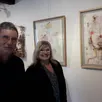 photo  annie pelzak et alain cophignon, les deux fondateurs de la galerie du chemin. 