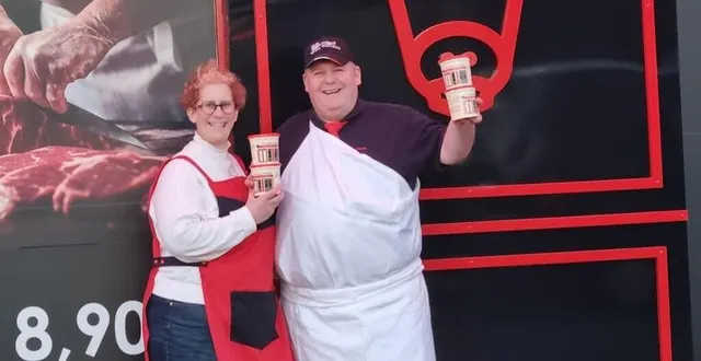 photo  « pour le client, c’est avant tout la médaille de paris qui compte », a déclaré wilfrid aubier, boucher-charcutier à neuville-sur-sarthe (sarthe).  &copy;  ouest-france 