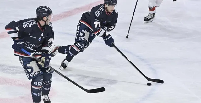 photo  les angevins ont souffert face à chamonix lors du match 1 des quarts de finale, ce vendredi 28 février.  &copy;  sébastien aubinaud 