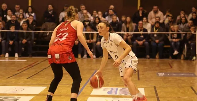 photo  touchée aux adducteurs depuis la mi-janvier, cassandra vêtu a repris l’entraînement collectif avec intensité en début de semaine et sera bien sur le parquet, ce samedi 1er mars, face à saint-amand.  &copy;  nathalie douley 