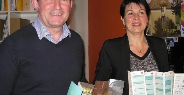 photo  emmanuel franco, président du conseil d’architecture, d’urbanisme et de l’environnement, et la directrice céline levrard-rouy.  &copy;  cabinet d’architecte 