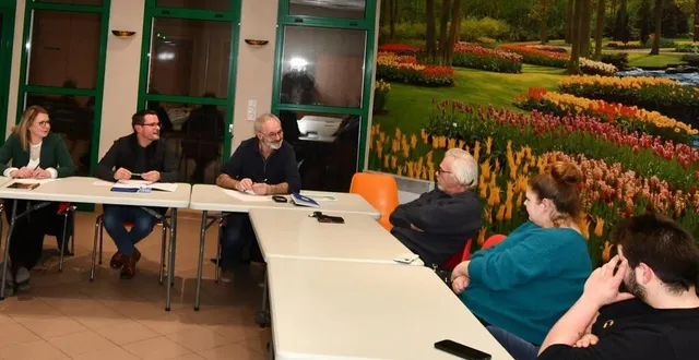 photo  les bénévoles du comité des fêtes.  &copy;  ml 