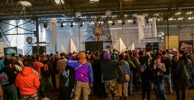 photo  le mans, dimanche 2 mars 2025. deux sons sont installés dans deux hangars désaffectés.  &copy;  le maine libre - yvon loué 