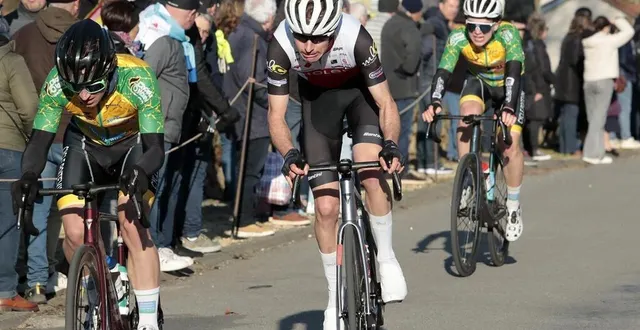 photo  clément dubois, offensif aux côtés de loïs chambon, n’a pas ménagé ses efforts pour s’imposer ce dimanche à gourgé.  &copy;  co - benoit felace 