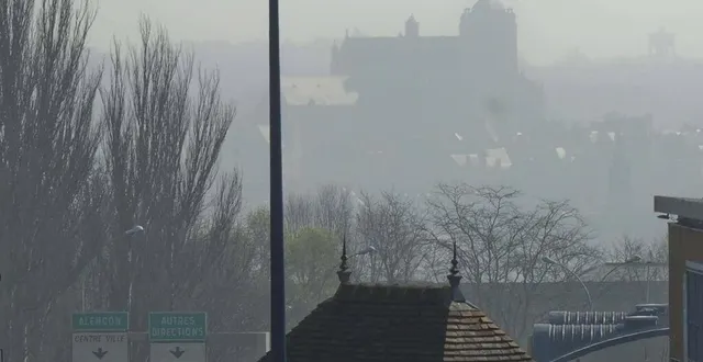 photo  la sarthe est classée en rouge par air pays de la loire ce mardi 4 mars : la qualité de l’air est mauvaise.  &copy;  archives le maine libre - hervé petitbon 