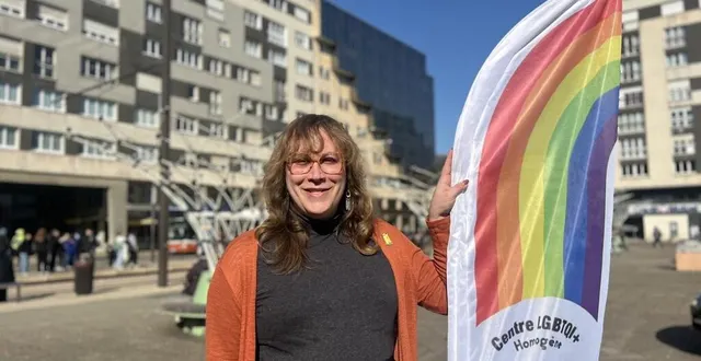 photo  en février 2025, andie karsten a pris le poste de présidente de l’association homogène, au mans.  &copy;  ouest-france 