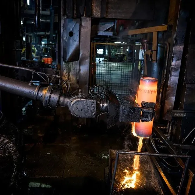 photo une usine de fabrication d’obus à tarbes (hautes-pyrénées), en avril 2023.  ©  lionel bonaventure / archives afp
