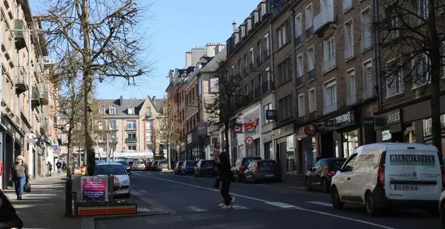 photo  le taux de vacance commerciale de flers s’élève à 7 % pour l’année 2024.  &copy;  ouest-france 