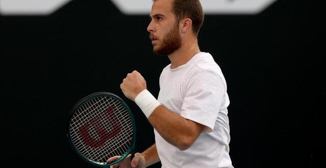 photo hugo gaston s’est qualifié, vendredi 7 mars 2025, pour le deuxième tour du masters 1000 d’indian wells. © david gray / afp