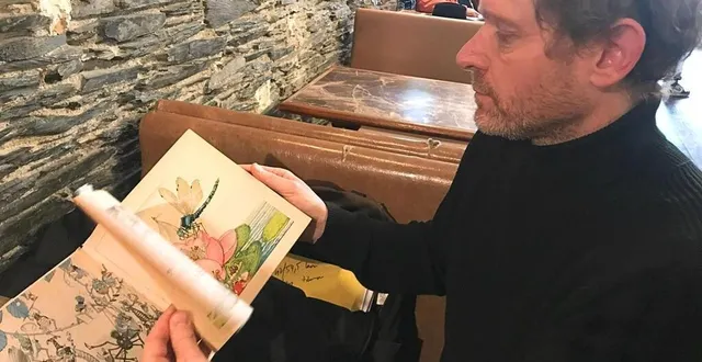 photo  raphaël aubrun est un passionné de félix lorioux et il se bat pour faire connaître l’illustrateur angevin.  &copy;  ouest-france 