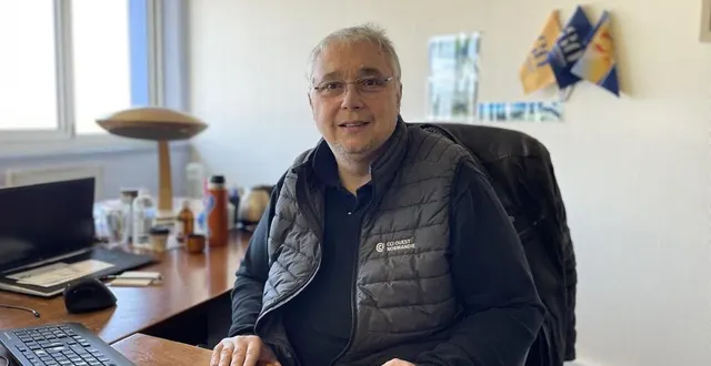 photo  franck hélix est manager de délégation cci ouest normandie.  &copy;  ouest-france 