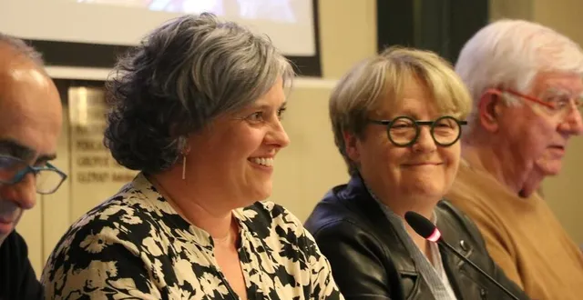 photo  carine chauveau, adjointe aux finances de segré-en-anjou bleu, a présenté le budget 2025, jeudi 6 mars 2025.  &copy;  ouest-france 