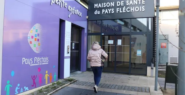 photo  les études pour la création d’une deuxième maison de santé à la flèche (sarthe) se poursuivront en 2025.  &copy;  archives ouest-france 