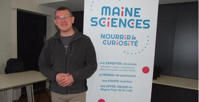 photo  serge durand, médiateur scientifique de l’association.  &copy;  ouest-france 