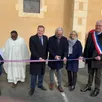 photo  les élus et prêtres de la paroisse d’écommoy ont inauguré samedi les travaux de rénovation de l’église de saint-biez-en-belin  