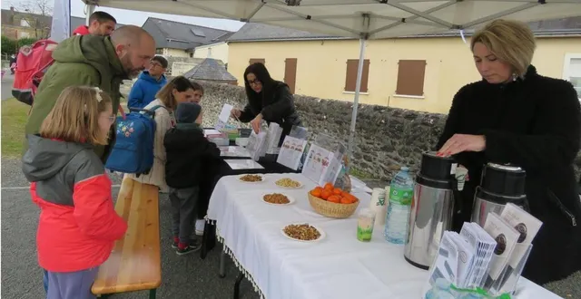 photo  charlène bourdais était venue pour donner des conseils sur le petit-déjeuner et le goûter équilibrés.  &copy;  le maine libre 