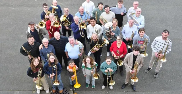 photo  étudiants et élèves, ils sont une trentaine à participer à cette master class dédiée au trombone.  &copy;  le maine libre 