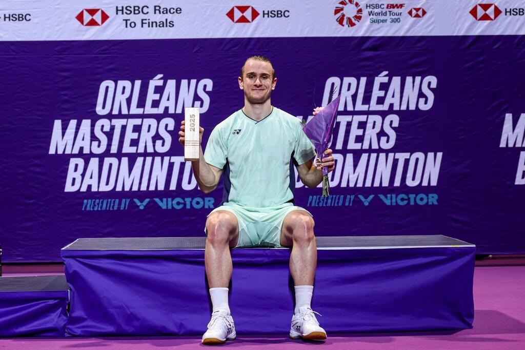 Badminton. « Je suis très fier » : Impérial, le Normand Alex Lanier ...