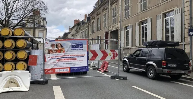 photo  les travaux d’extension du réseau de chaleur dans le centre-ville sont désormais terminés.  &copy;  ouest-france 