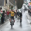 photo pierre couvigny (moyon percy vélo club) a remporté la première course de la saison sur route en sarthe, à parigné-l’évêque, ce dimanche 9 mars 2025.