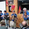 photo  la musique du trou normand, facteur évident de la bonne ambiance et de la convivialité de la soirée. 