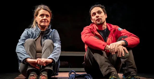 photo  « mort d’une montagne », une pièce écrite comme un thriller.  &copy;  @alain doucé. 