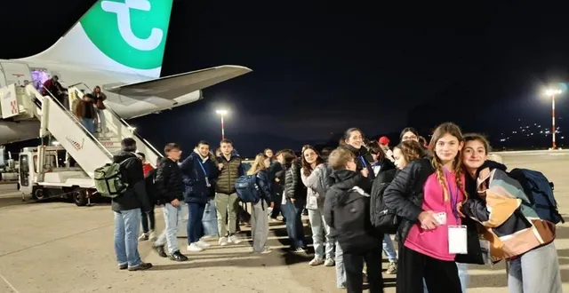 photo  prêts pour l’aventure en sicile  &copy;  collège saint-coeur-de-marie 