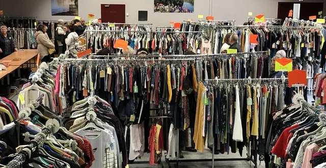 photo  la bourse aux vêtements printemps-été se prépare.  &copy;  ouest-france 
