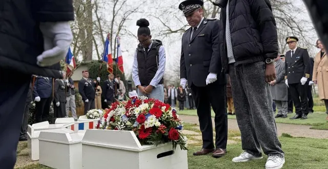 photo  ce mardi 11 mars 2025, à alençon, un hommage a été rendu à marie-christine bohin et thomas duperron, victimes d’attentats terroristes.  &copy;  ouest-france 