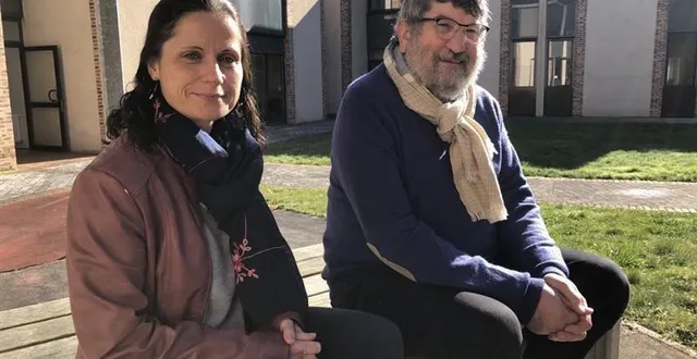 photo  nathalie sibileau, référente parentalité à la communauté de communes du pays fléchois (ccpf) et michel langlois, conseiller communautaire.  &copy;  ouest-france 