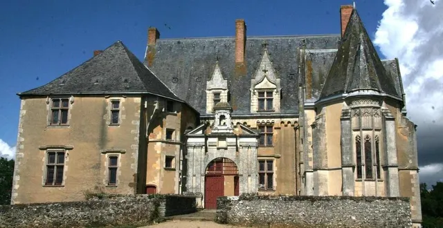 photo  le château de viré-en-champagne, dans la sarthe, où les faits se sont déroulés, le 1er novembre 2024.  &copy;  archives ouest-france 
