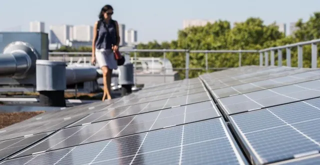 photo  du démarchage abusif pour l’installation de panneaux solaires circule à alençon (photo d’illustration).  &copy;  archives martin roche / ouest-france 