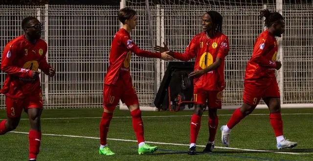 photo  yannick yenga attend une attitude collective de ses joueurs pour acquérir le maintien du mans villaret en régional 1.  &copy;  archives arnaud despelchain/ouest-france 
