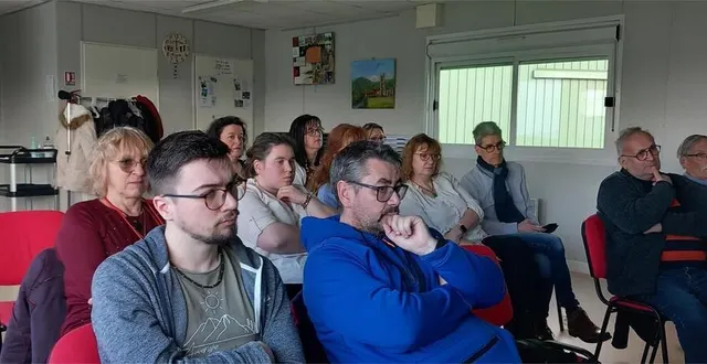 photo  les bénévoles de l’antenne de protection civile de l’antonnière étaient réunis à la salle tickenham à aigné.  &copy;  le maine libre 