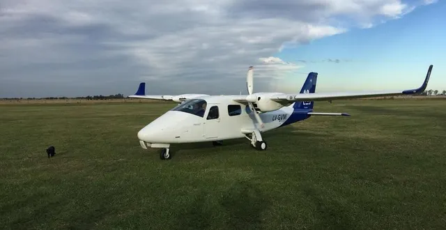 photo  un avion de type tecnam a atterri en urgence dans un champ, à plabennec. photo d’illustration.  &copy;  jofair/pixabay 