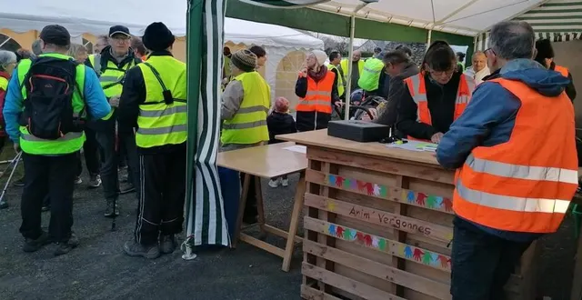 photo  les participants ont été pointés dès leur arrivée par les membres de l’association anim’vergonnes.  &copy;  co 