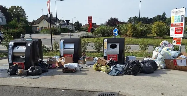 photo  un exemple de dépôt sauvage à l’espace gagnaire.  &copy;  ouest-france 