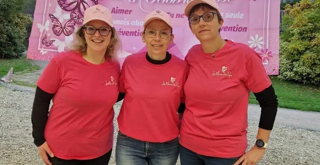 photo  julie leroy, cécile daillères et catherine chapon, de l’association les marraines roses, proposent une journée dédiée au bien-être, dimanche 16 mars 2025, à l’espace du rôle à solesmes. une journée qui débutera par une marche libre à partir de 9 h 30.  &copy;  les marraines roses 