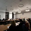 photo les élus du conseil municipal pendant la séance.